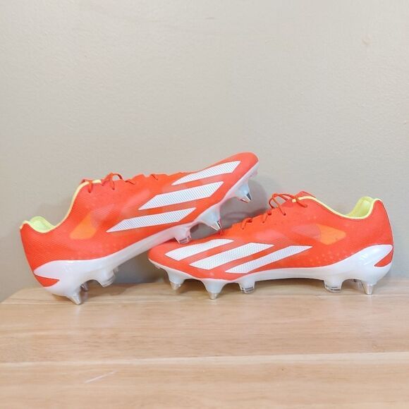 Adidas X Crazyfast + SG Soccer Cleats Solar Red White IF0646 Men\'s Size 7 main image 5